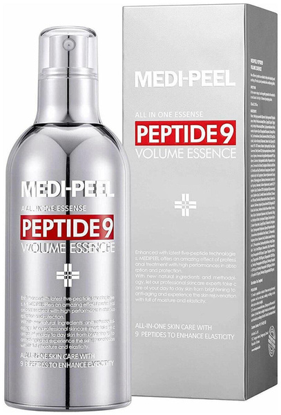 MEDI-PEEL Peptide 9 Volume Essence — Кислородная эссенция с пептидным комплексом для ухода за зрелой кожей