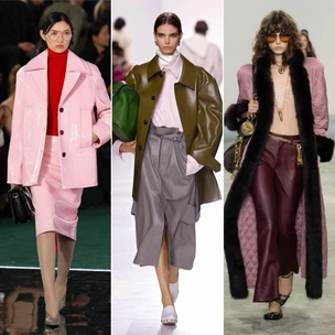 Осенью 2025 снова носим кожаные вещи, но не так, как год назад