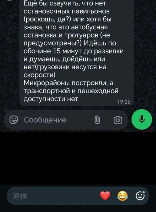 Скриншот из группового чата | Источник: Анна Н.