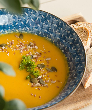 Пикантный морковный суп, который можно приготовить за полчаса