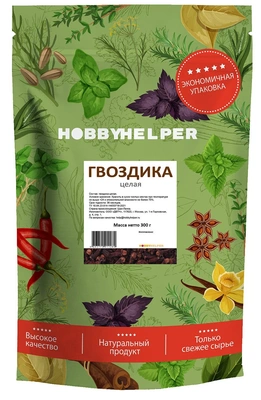 Гвоздика целая в/сорт (300 г)