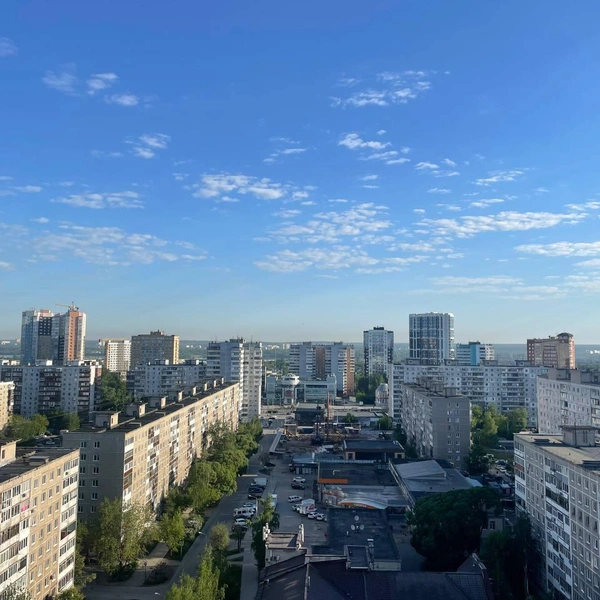 Город как на ладони видно из окна в любую погоду | Источник: предоставлено Еленой
