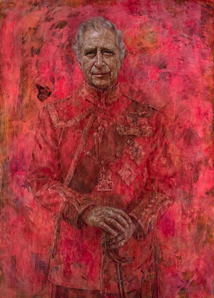 Опубликован «кровавый» портрет Карла III