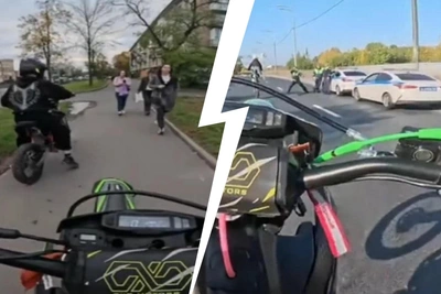 Петербуржцы жалуются на агрессивных мотоциклистов