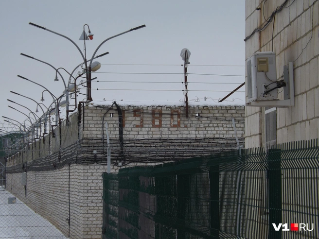 Дата на заборе, судя по всему,&nbsp;— год основания учреждения. Или дата строительства забора | Источник: Денис Паустовский / V1.RU