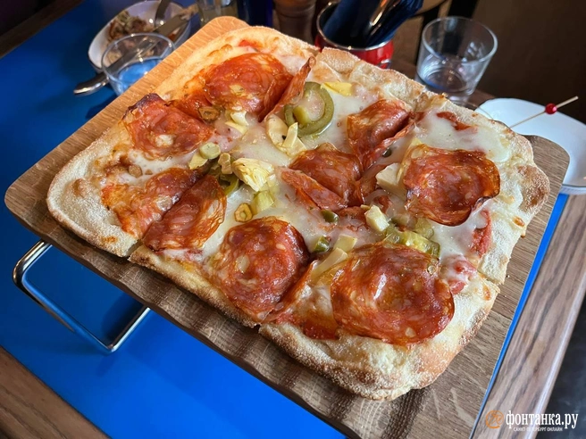Coca de chorizo | Источник: Дмитрий Грозный / «Фонтанка.ру»