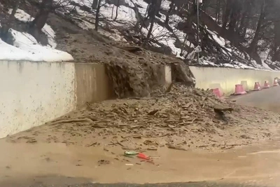 Mudflow aftermath cleared, traffic restored to Sochi resort