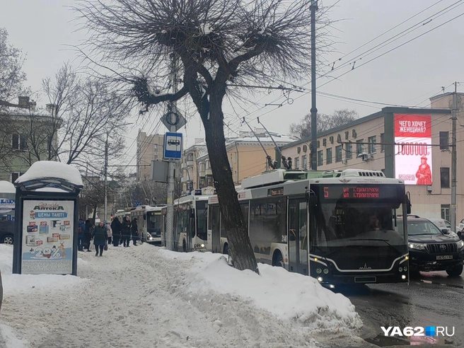 От поездок на троллейбусах пока лучше отказаться | Источник: Читательница YA62.RU