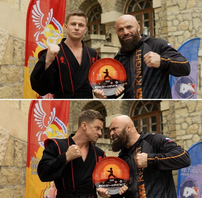 В Пятигорске снимают семейный экшен «Малыш-каратист» | Источник: соцсети Романа Курцына