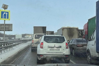Traffic Jam Stretches 14km on M-4 Don Highway