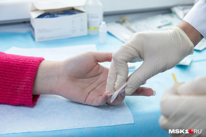 У вас сразу возьмут базовые анализы | Источник: Дмитрий Толстошеев / MSK1.RU