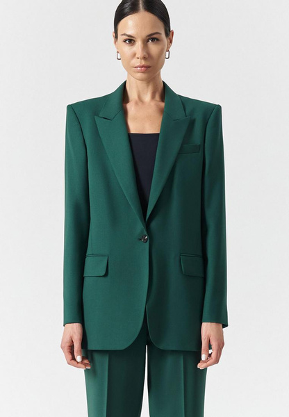 Пиджак зеленого цвета 