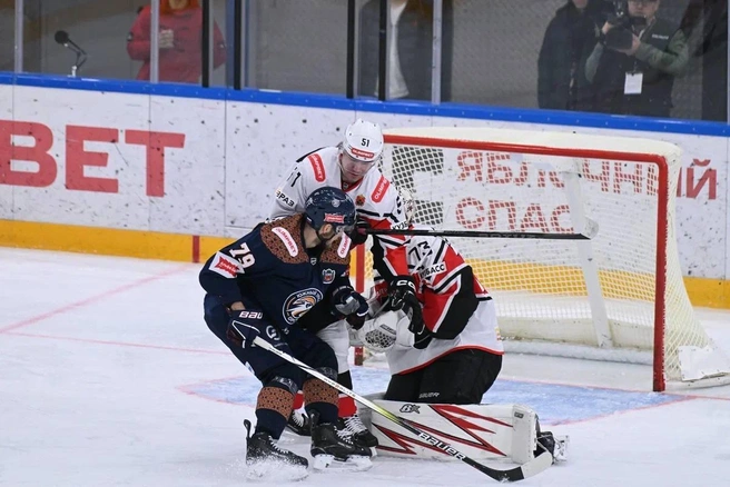 Орский «Южный Урал» потерпел болезненное поражение от новокузнецкого «Металлурга» со счетом 0:5 | Источник: ХК «Южный Урал» Орск / t.me