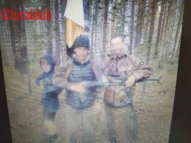 Многие одеты в камуфляж | Источник: uraldub / Telegram.org