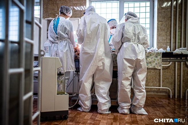 Точно отличить ковид и грипп друг от друга так же, как и другие ОРВИ, можно только лабораторно | Источник: Олег Фёдоров / CHITA.RU