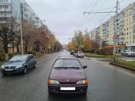 Кадр с места аварии на Интернациональной | Источник: УМВД Рязанской области