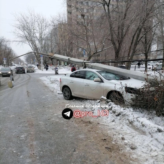 Все произошло на улице Мурысева | Источник: «ЧП Тольятти» / t.me