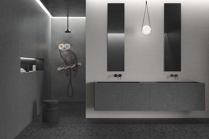 Коллекция плитки The Nesting Room, дизайн Moooi для ABK | Источник: Moooi 