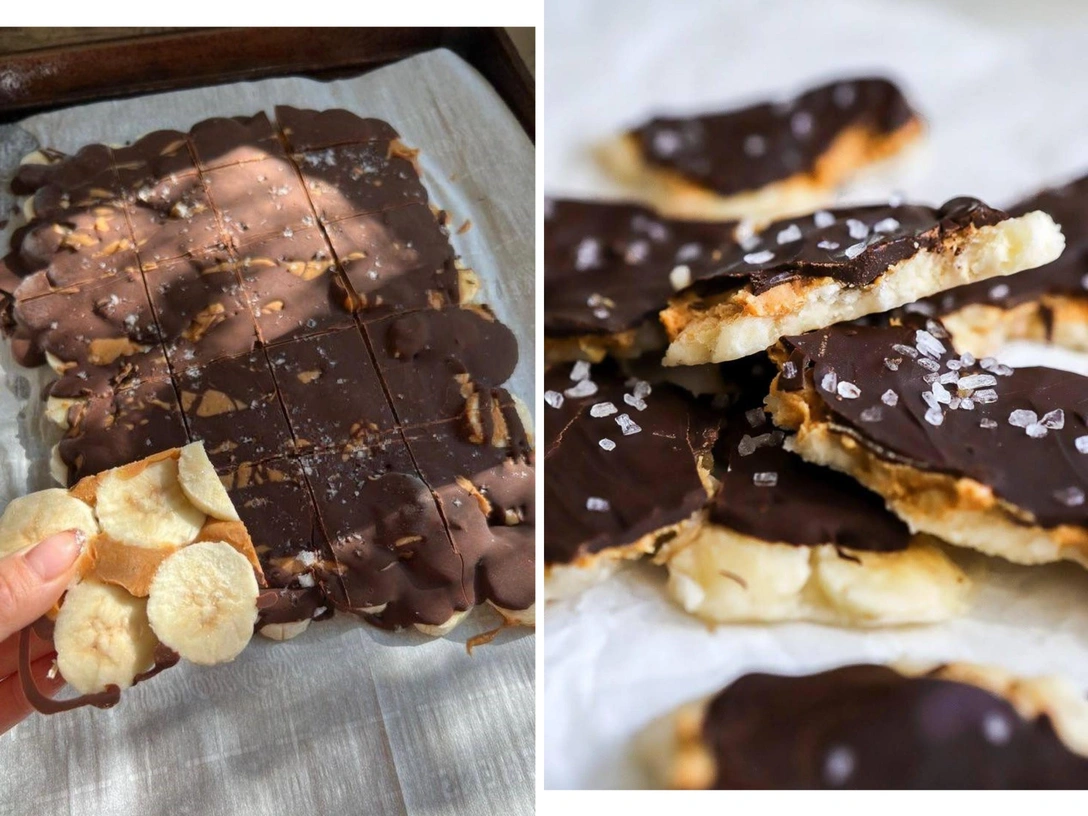 Бананово-арахисовый снек из 5 ингредиентов: самый легкий рецепт для сладкоежек | marieclaire.ru