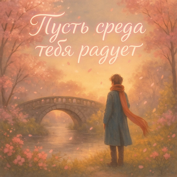открытка среда, открытка доброй среды, открытки утро среда, открытки с добрым утром среды, открытка доброй летней среды, среда открытки красивые, открытки с летней средой, бесплатные открытки среда, доброй среды открытки красивые | Источник: theDay/DALL-E