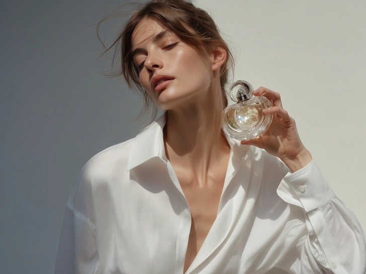 как пахнуть чистотой, духи с запахом чистоты, запах чистоты и свежести, запах стирального порошка, свежие духи женские | Источник: theDay/higgsfield