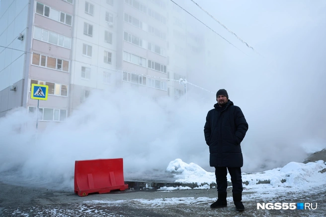 Такую картину жители наблюдали на протяжении двух недель | Источник: Евгений Софийчук / NGS55.RU