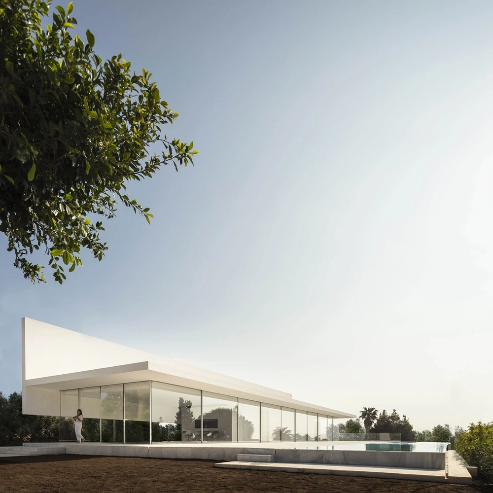 Прозрачная вилла на окраине Валенсии (фото 0) | Источник: Фернандо Герра