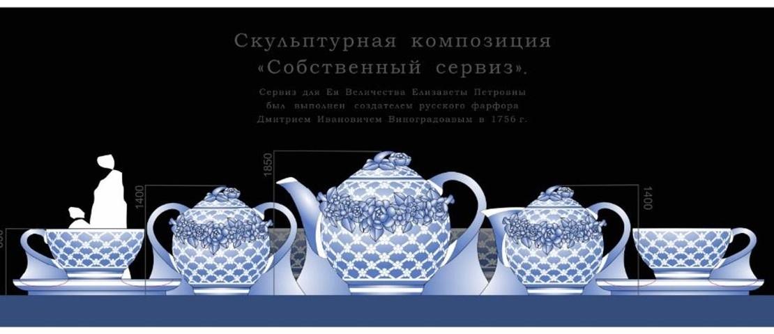 К Новому году на эспланаде устроят «большое пермское чаепитие»: появился проект ледового городка