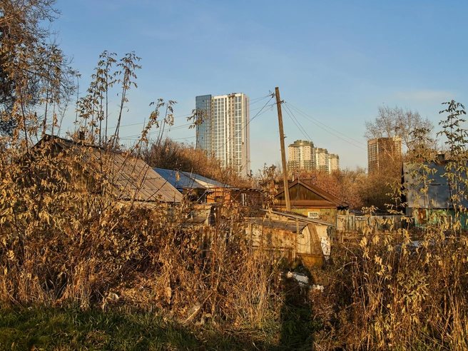 Частные домовладения по всему Новосибирску включили в программу КРТ как территории приоритетного развития, однако часть владельцев смогла восстановить для своих участков статус ИЖС. | Источник: Александр Ощепков / NGS.RU