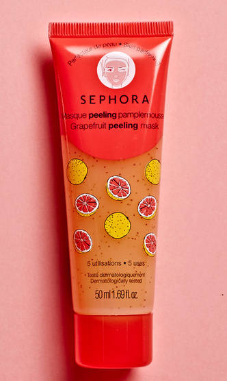 Маска для лица с грейпфрутом, Sephora.