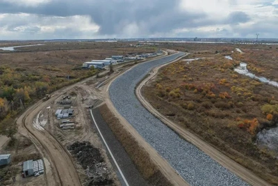 В Приамурье строят дамбу у села Владимировка