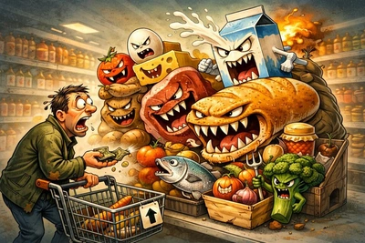 Цены на овощи и продукты выросли в Забайкалье