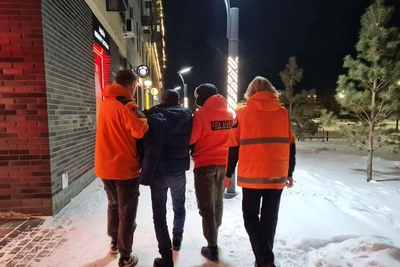 Волонтеры Тюмени нашли пропавшего в центре города