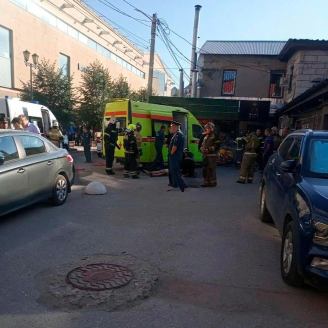 В Рязани произошел взрыв в лаунж-баре. Один человек погиб | Источник: Соцсети