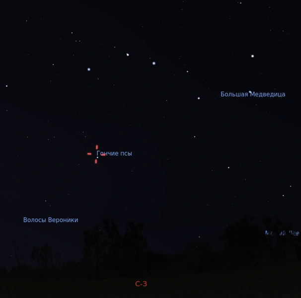 Источник: Сергей Чумаков / Stellarium