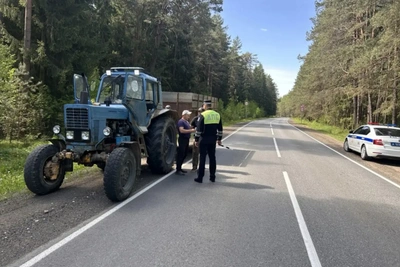 Проверка самоходной техники в Кировском МО
