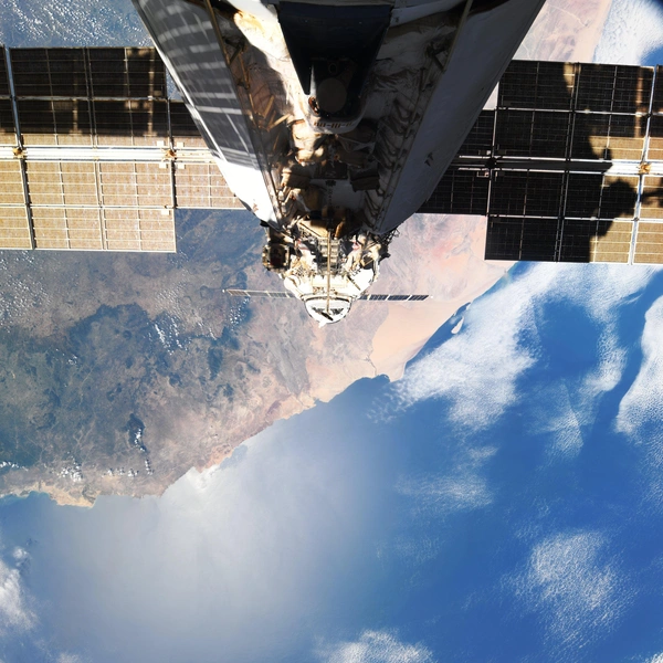 Западное побережье Африки | Источник: roscosmos.ru