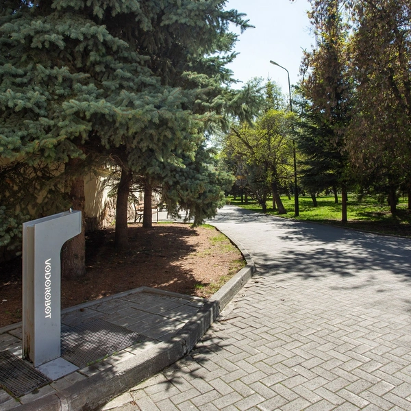 Выполняется многоступенчатая фильтрация воды, которая подается в фонтанчик | Источник: «Водоробот»