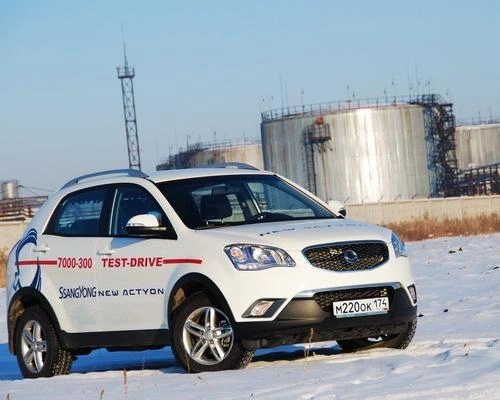 SsangYong Actyon во время тест-драйва в 2012 году: тогда модель продавалась относительно хорошо | Источник: Артем Краснов