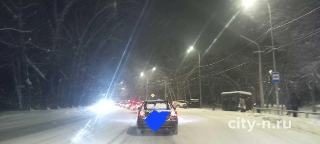 Перекрёсток улицы Транспортной и проспекта Бардина