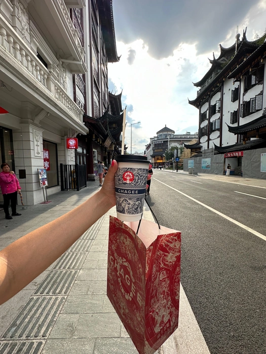 Популярная сеть чайных в Шанхае | Источник: Габриелла Захарова / 26.RU