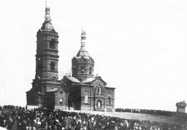 Долгое время Собор был главной церковью Оренбурга | Источник: Объединенный госархив Оренбургской области / vk.com