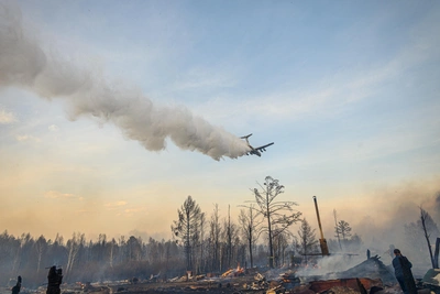 В Курганскую область едут 53 десантника-пожарных