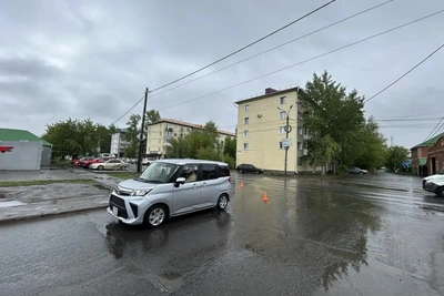 В Омске иномарка сбила 10-летнего школьника