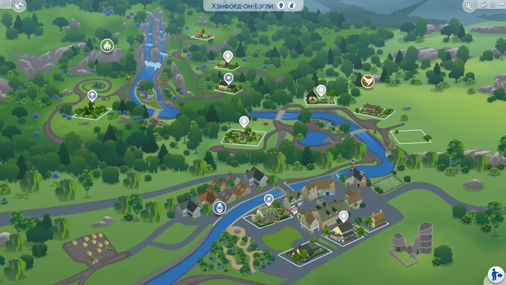 Гид по мирам в The Sims 4
