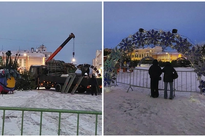 Самарцы возмущены досрочным демонтажем ёлки