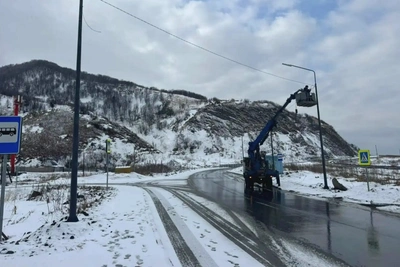 На Сахалине завершается ремонт дороги между Калинино и Зырянское
