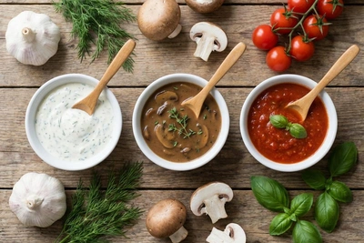 Три соуса на все случаи: готовим за 15 минут