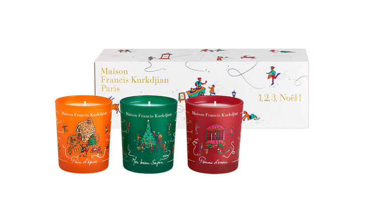 Фото №1 - Подарок для тех, кого любим: рождественские свечи Maison Francis Kurkdjian