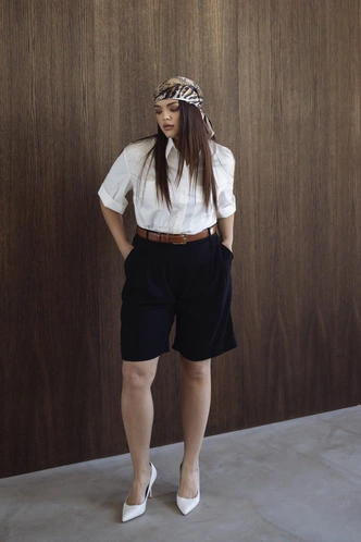 Шорты для фигуры plus-size: как подобрать идеальную модель на лето | Источник: Архивы пресс-служб